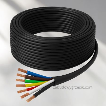 Kabel sterowniczy JZ-600 7G1,5  0,6/1 kV